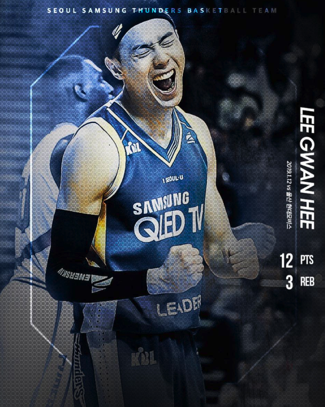 Seoul Samsung Thunders graphic 12
