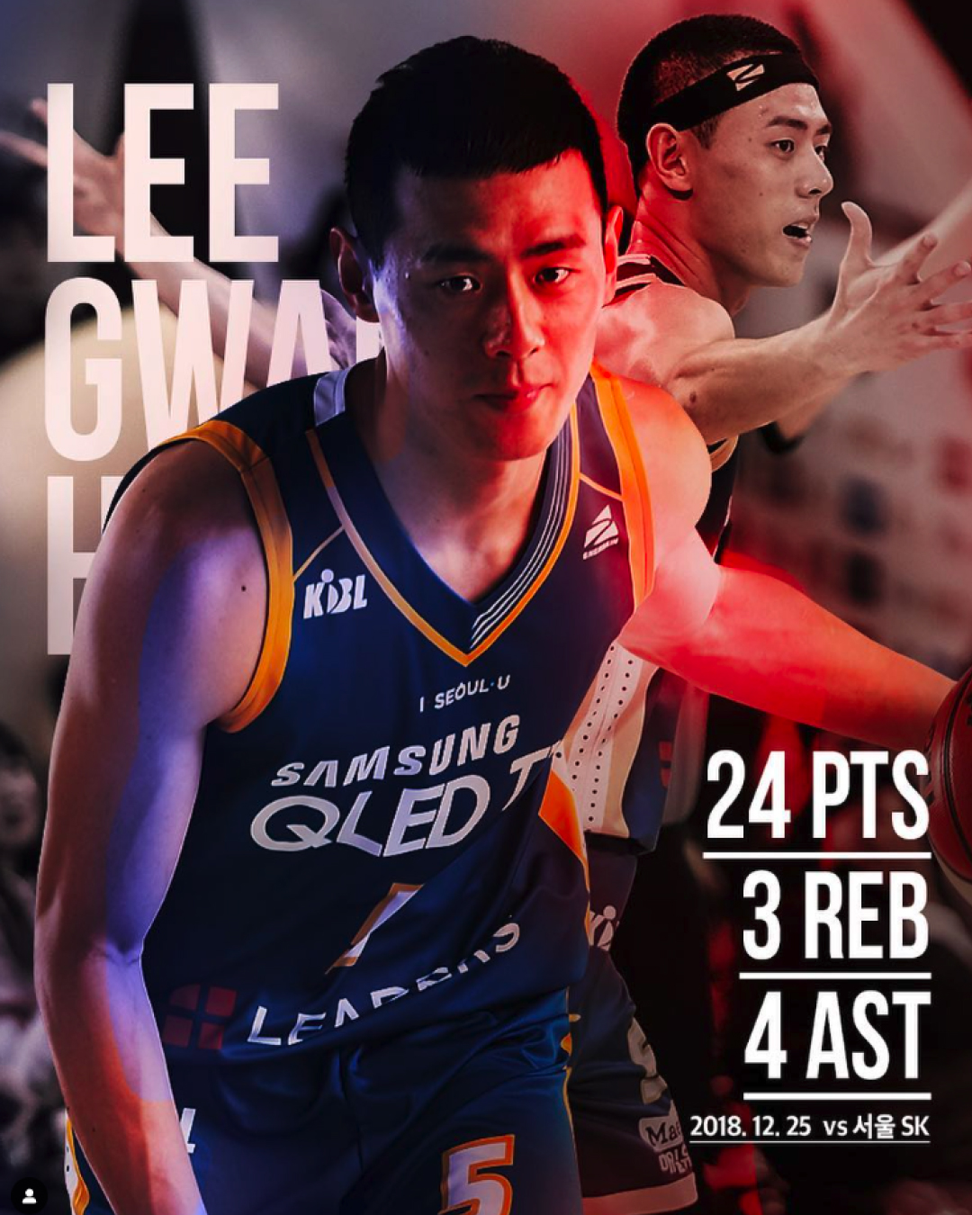 Seoul Samsung Thunders graphic 4