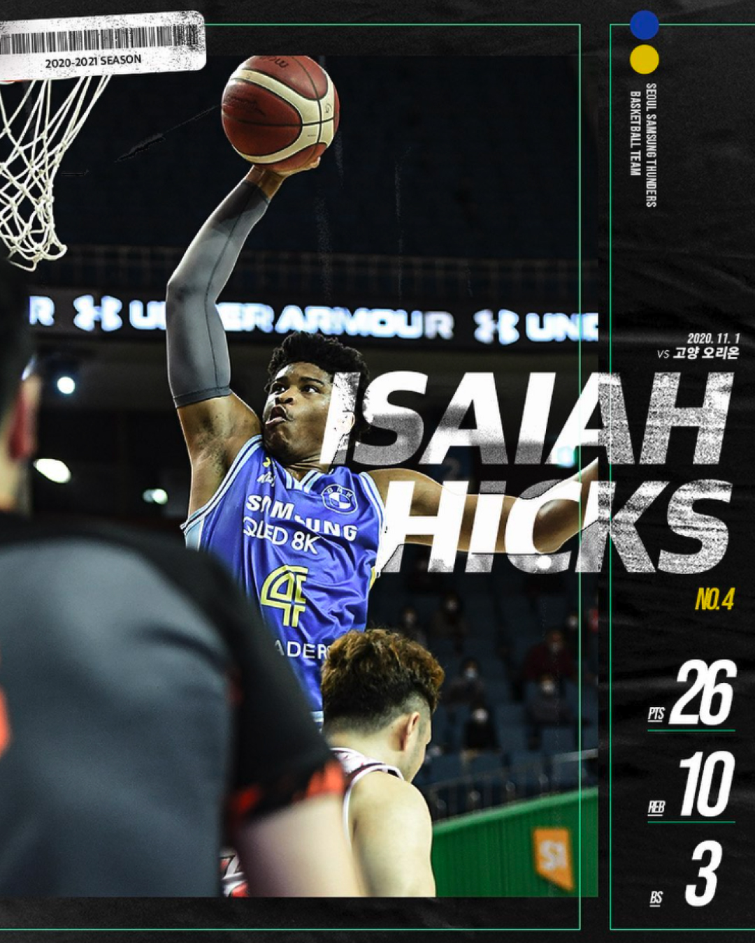 Seoul Samsung Thunders graphic 8