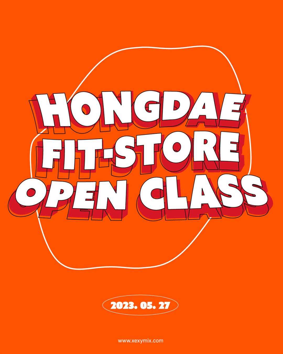 XEXYMIX Hongdae Fit-Store Open Class 키비주얼
